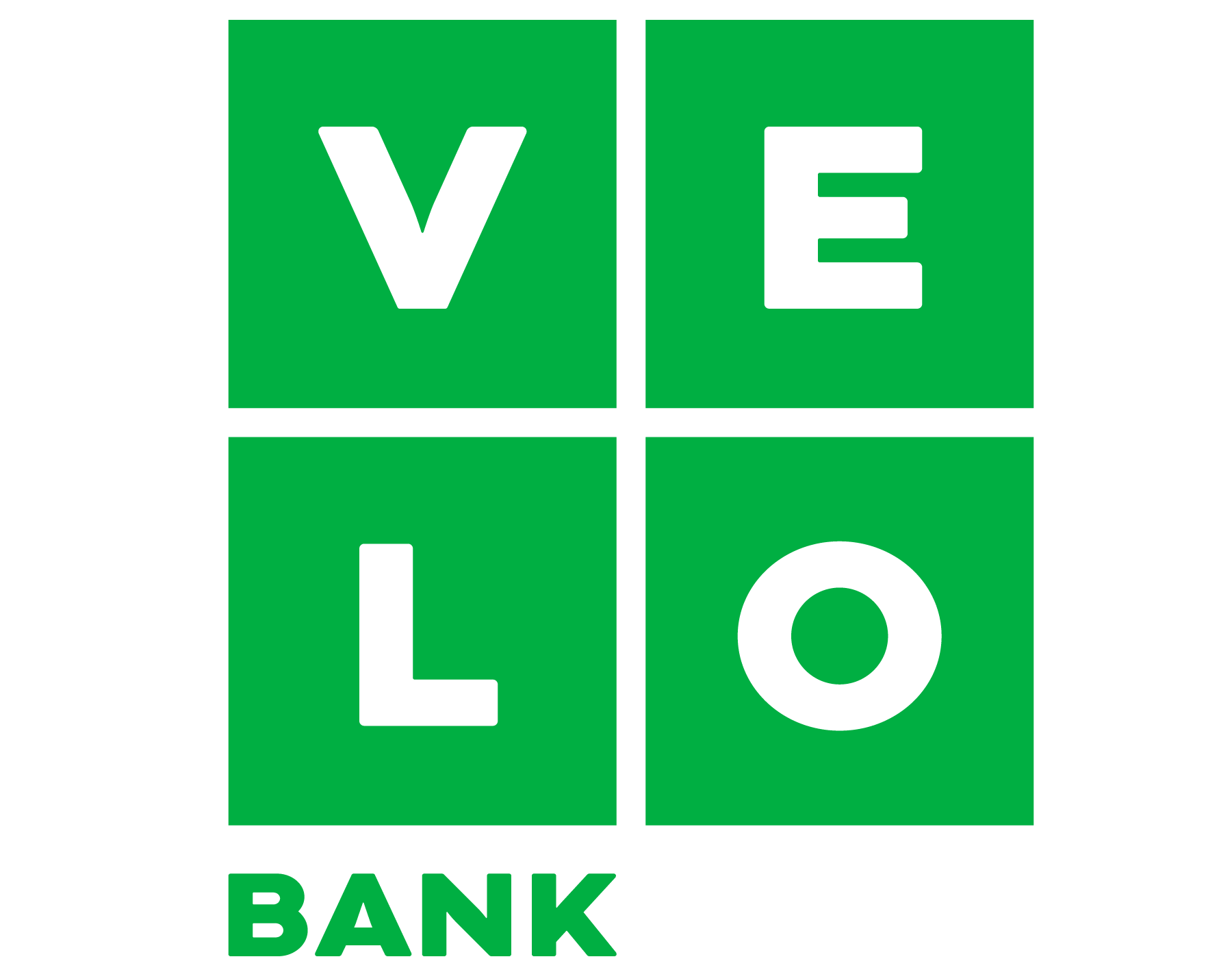 Zielone logo Velobanku