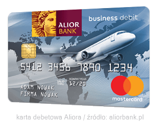 firmowa karta debetowa w Alior Banku