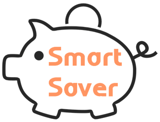 Świnka skarbonka z napisem Smart Saver